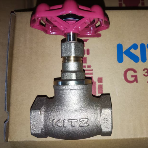 G日本进口北泽KITZ 青铜丝扣截止阀 内螺纹 125型阀门 6分 8分阀 - 图2