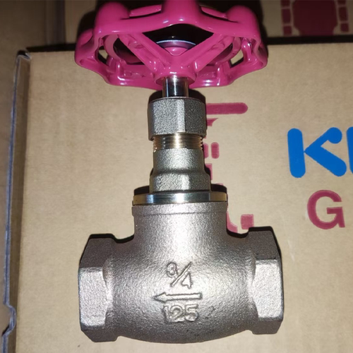 G日本进口北泽KITZ 青铜丝扣截止阀 内螺纹 125型阀门 6分 8分阀 - 图1