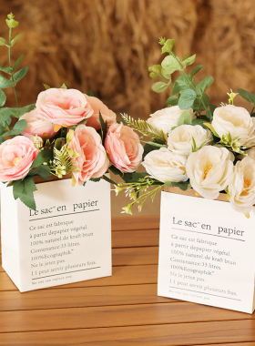 ins风店铺桌面摆件向日葵装饰