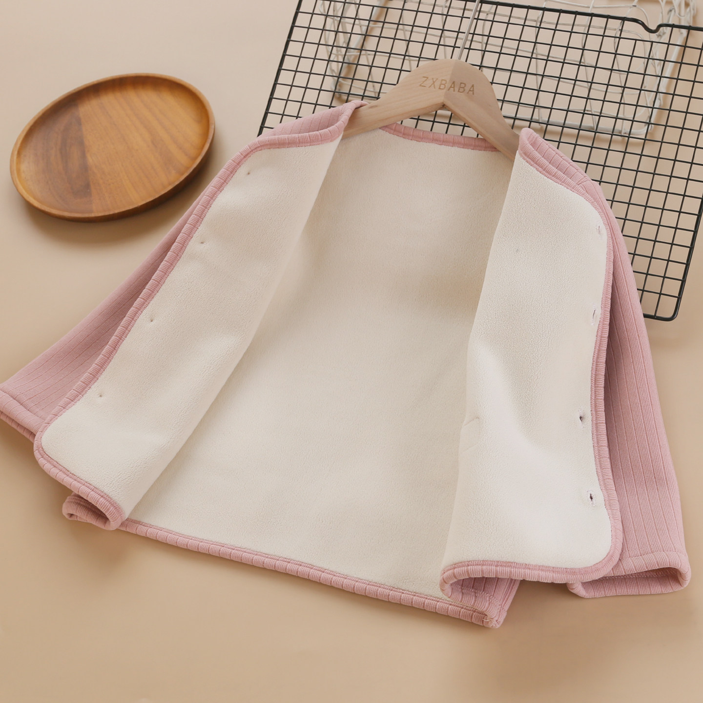 校服神器儿童加绒厚开衫外套男女童内搭棉袄学生保暖秋衣宝宝上衣,淘宝优惠券,粉丝福利购,淘宝优惠卷