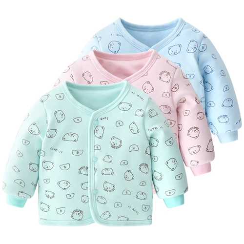 Детский демисезонный удерживающий тепло комбинезон для новорожденных, легкая и тонкая демисезонная детская стеганая куртка, 0-1 лет