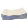Dot matrix computer printing paper cutting and delivery delivery triple