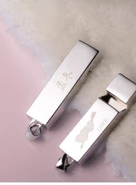 口哨可吹响项链925纯银情侣个性