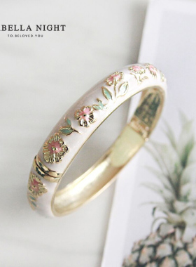 北京景泰蓝手镯国潮送外国友人