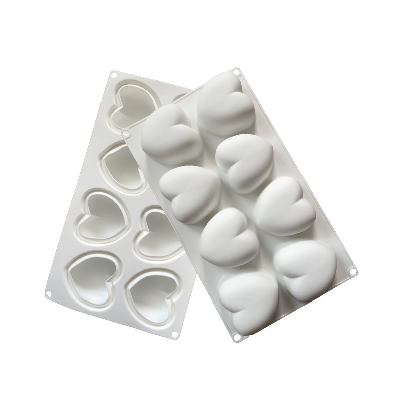 爱心形慕斯蛋糕模具情人节法式甜点冰淇淋烘焙磨具食品级硅胶模,淘宝优惠券,粉丝福利购,淘宝优惠卷