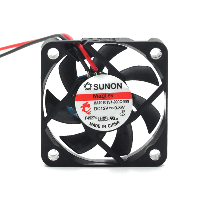 全新建准 SUNON 4CM 12V 0.8W HA40101V4-000C-999磁悬浮静音风扇 - 图3