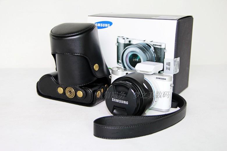 三星相机套nx300专用相机包摄影包NX500皮套NX300M保护套18-55MM-图1