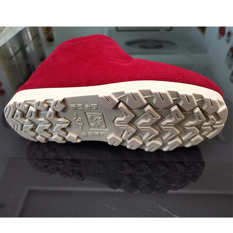 冬季手工北京男女老人保暖布鞋高帮家居棉拖鞋防滑加绒毛毛月子鞋,淘宝优惠券,粉丝福利购,淘宝优惠卷