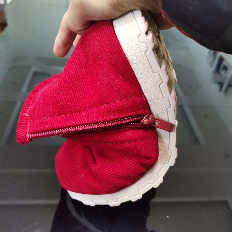 冬季手工北京男女老人保暖布鞋高帮家居棉拖鞋防滑加绒毛毛月子鞋,淘宝优惠券,粉丝福利购,淘宝优惠卷