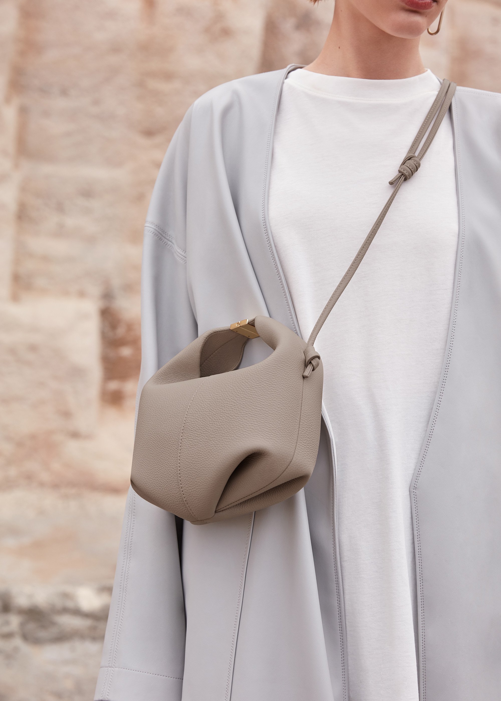 polene法国小众品牌便当包beri系列女包新款牛皮手提包斜跨单肩包