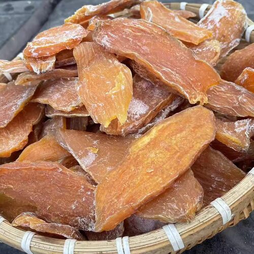 农家晒制干硬白霜红薯干嚼劲道薯霜地瓜干老式地瓜干劲道地瓜干 - 图3