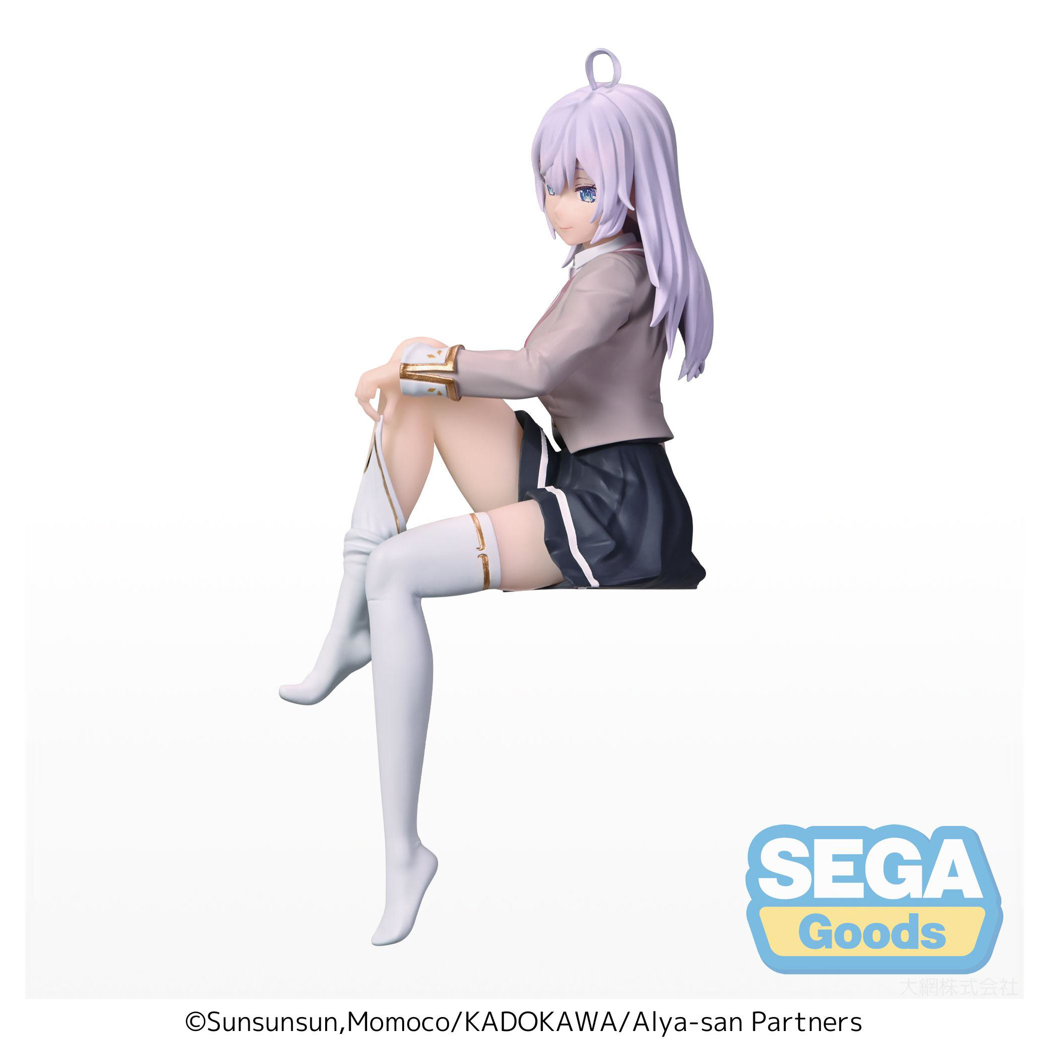 【Hpoi预定】SEGA 邻座艾莉同学 泡面压 艾莉 景品 手办 - 图0