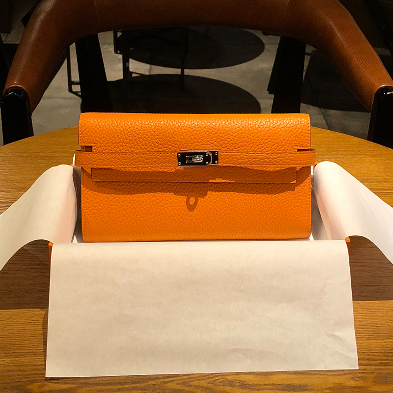 欢乐颂2同款明星刘涛大牌钱包 女安迪真皮皮夹