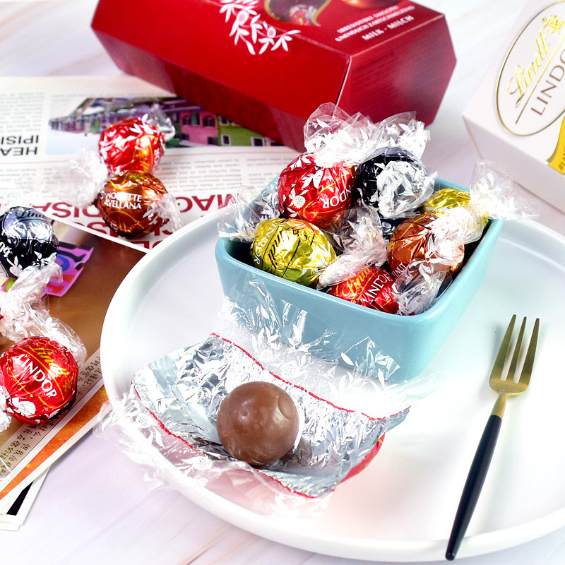 Lindor瑞士莲巧克力软心球200g黑白牛奶年货礼盒进口零食喜糖送礼,淘宝优惠券,粉丝福利购,淘宝优惠卷