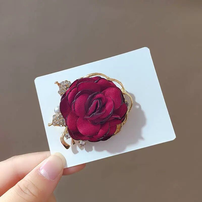 日韩气质玫瑰花朵胸针女配饰大气外套别针优雅送妈妈胸花礼服别针,淘宝优惠券,粉丝福利购,淘宝优惠卷