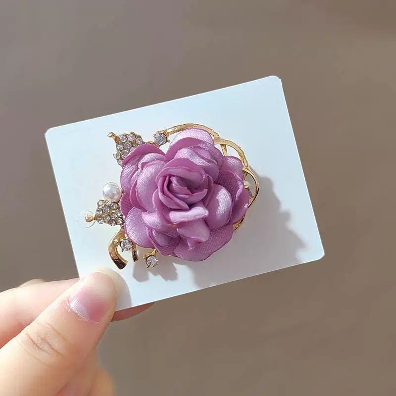 日韩气质玫瑰花朵胸针女配饰大气外套别针优雅送妈妈胸花礼服别针,淘宝优惠券,粉丝福利购,淘宝优惠卷