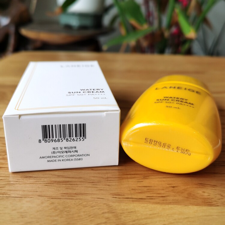 兰芝朝露spf50倍防水防汗女防晒霜 洋娃娃韩国专柜正品防晒霜