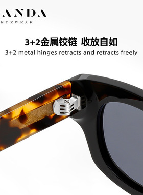 出国旅游偏光太阳镜户外街拍墨镜男女同款开车太阳眼镜出口专用