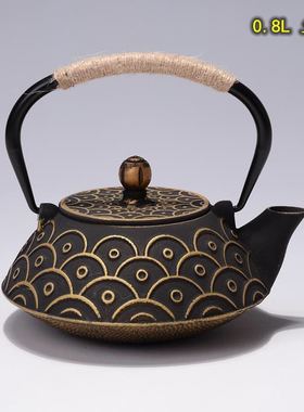 摆件铸铁茶壶复古软装新中式
