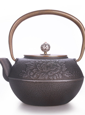 铸铁壶新中式售楼处茶室烧水茶壶