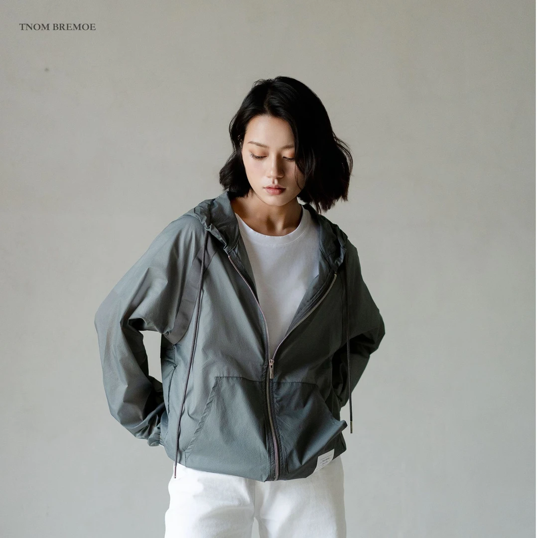 [TNOMBREMOE]TB防晒系列男女同款新款防晒衣时尚达人防晒服外套夏 - 图0