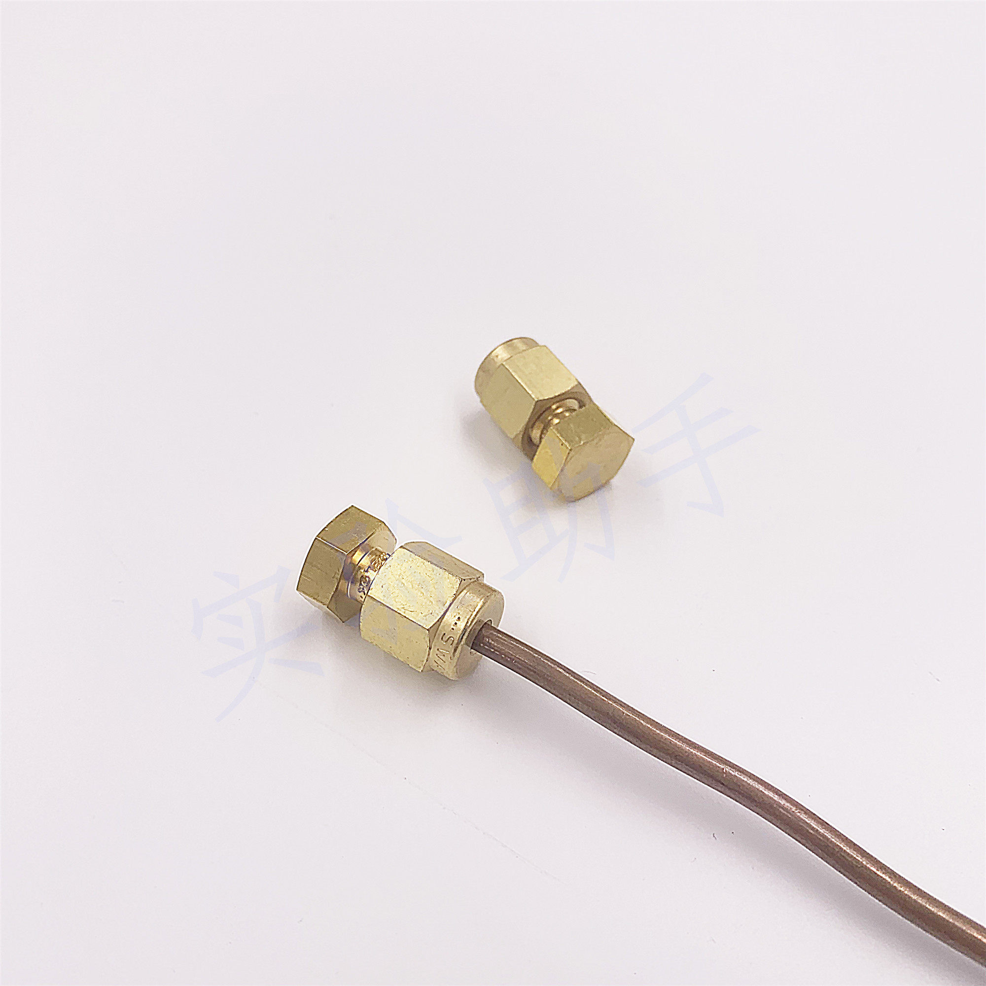 进口世伟洛克黄铜堵头 1/8英寸管堵卡套闷头替代swagelok正品_虎窝淘