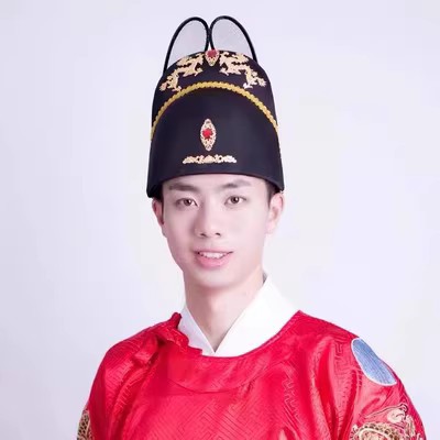 翼善冠出租明制乌纱圆领袍帽子锦衣卫飞鱼服汉服配饰武侠风斗笠 - 图3