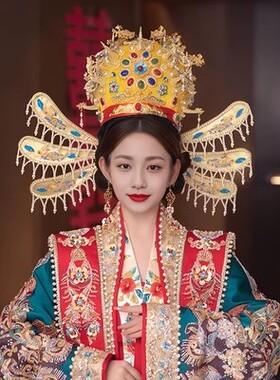凤冠出租传统中式婚礼新娘头饰