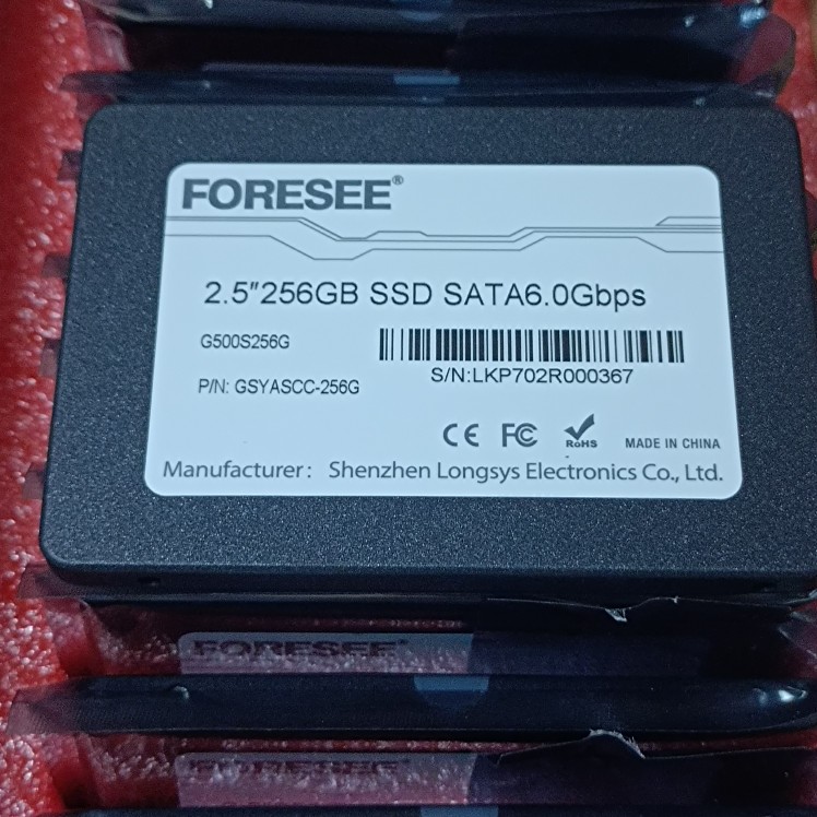 foresee江波龙 SATA3 SSD固态硬盘 256g 240g 512g串口 2.5寸-图3