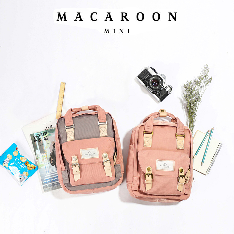 香港Doughnut Macaroon Mini甜甜圈防水尼龍雙肩包 迷你款7L