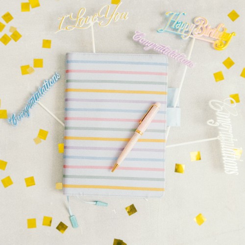 日本HOBONICHI 2019春限手帐HOBO 记事本A5字母表天空苹果树现货 - 图1