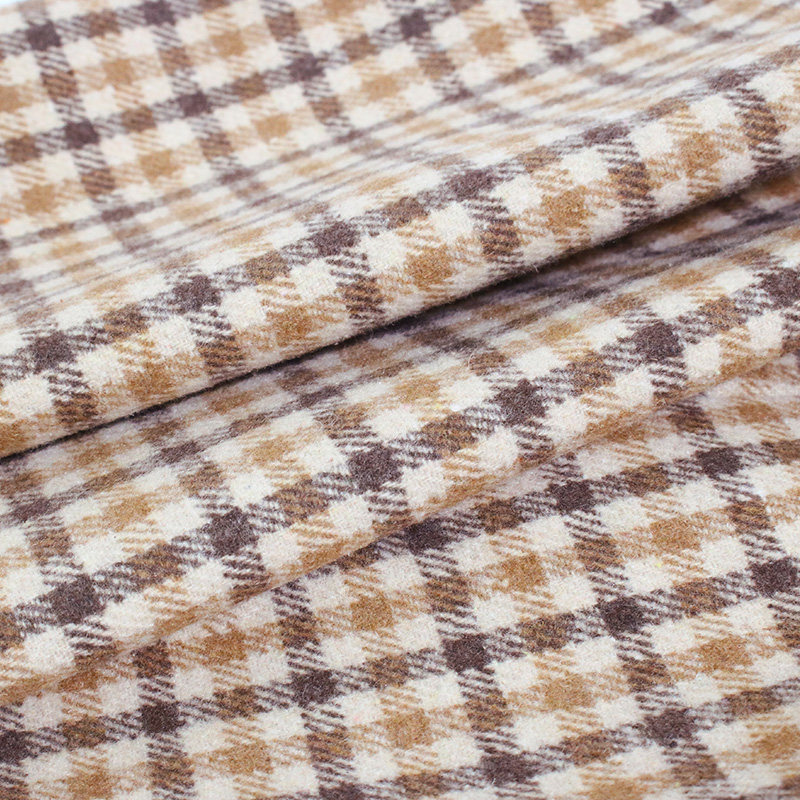 复古格子毛呢韩版大码宽松半身裙 离题服饰半身裙