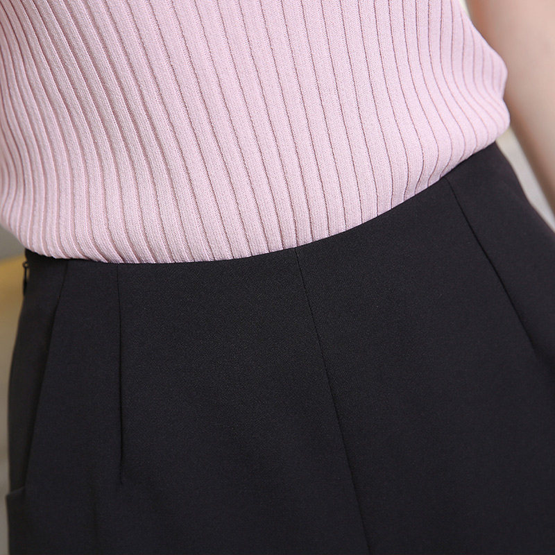 雪纺夏大码2021新款显瘦学生短裤 离题服饰休闲裤