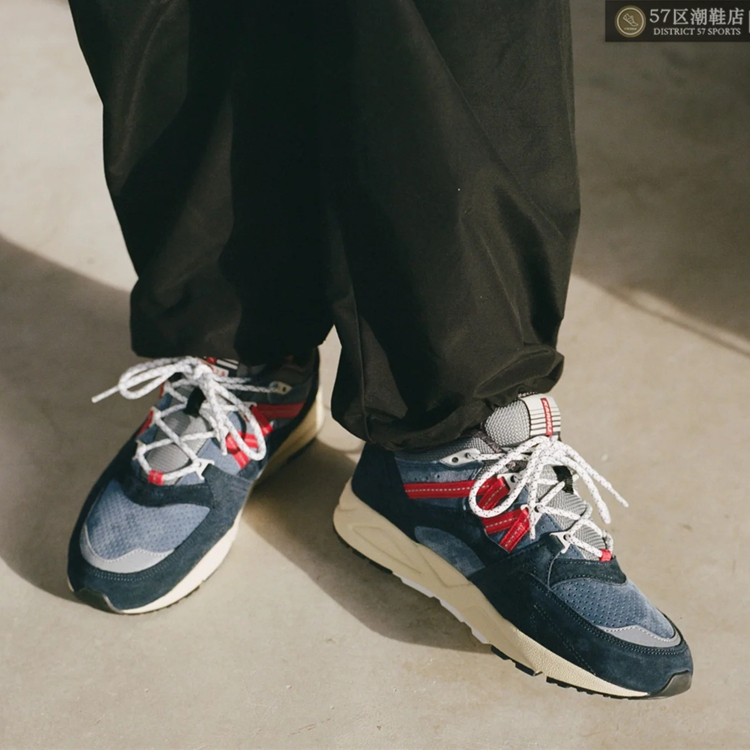 Karhu 卡虎 Fusion 2.0 Fiery Red 休闲复古运动慢跑鞋 F804111 - 图1