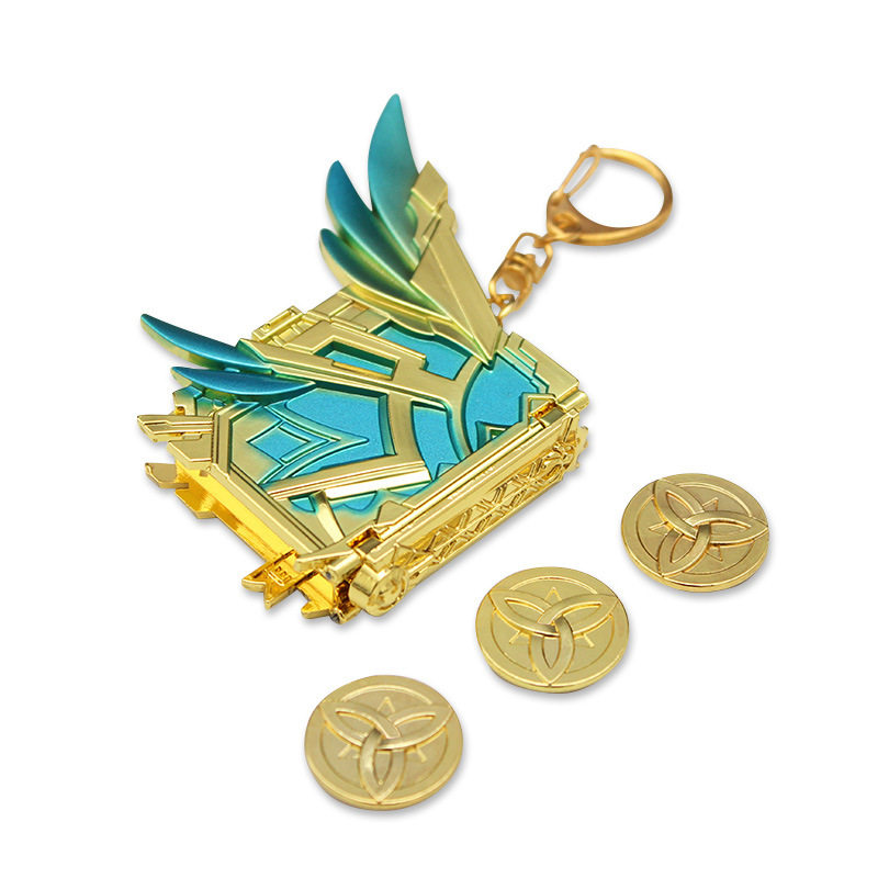 原神周边摩拉金币四风典开宝箱游戏金币讨龙英杰谭天空之卷装备