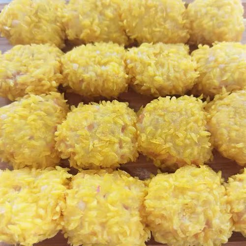 油炸小吃月牙鸡块15串德邻月芽鸡块小串裹粉调理鸡肉串炸串食材 - 图0