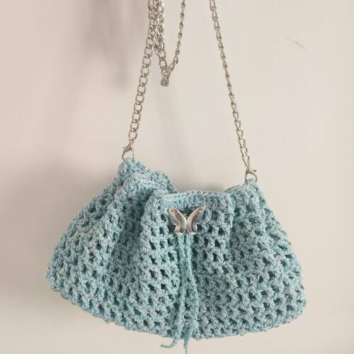 蝴蝶碎银子包同款配件金属弹簧扣高档蝴蝶调节扣diy手工包配件 - 图3