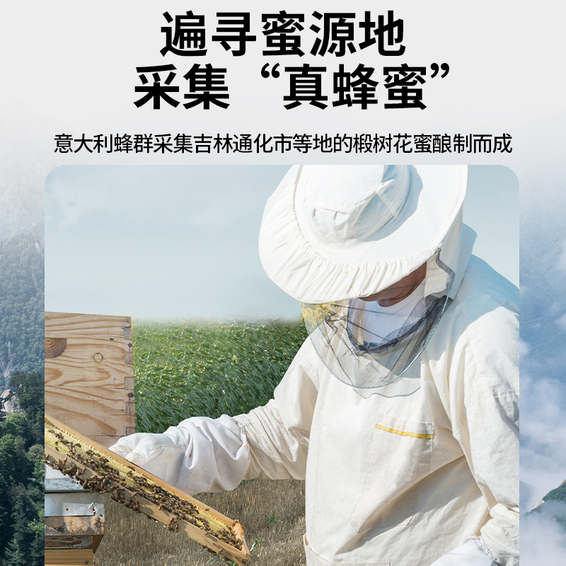 北京同仁堂纯正椴树蜂蜜800g天然蜂蜜正品正宗无添加官方旗舰店