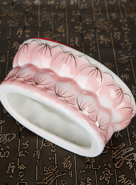 佛堂用品 陶瓷观音莲花底座佛像底座观音座佛台圆座 包邮