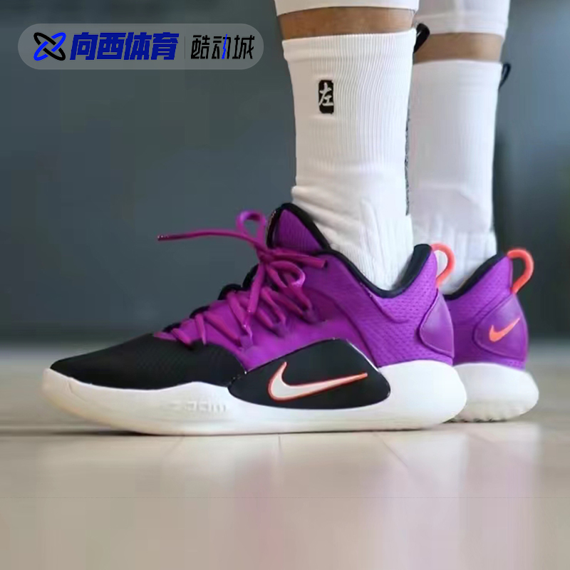 耐克 Nike Hyperdunk X Low HD2018 男子实战篮球鞋 AR0465-100 - 图1