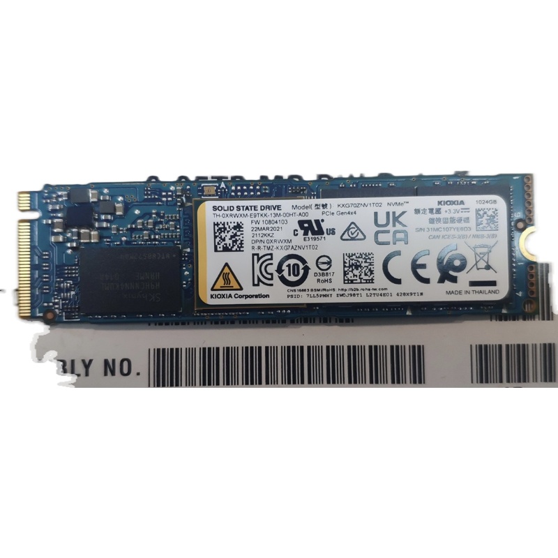 XG7 1t 固态硬盘 ssd nvme pcie4.0 笔记本电脑 台式机拆机 东芝 - 图0