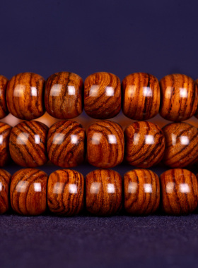 古雅国风虎皮纹海南黄花梨老油梨