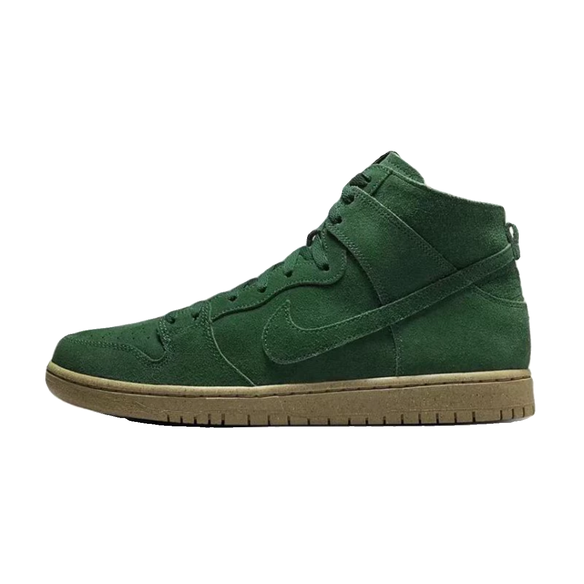 耐克 NIKE Dunk SB High 绿色男子复古高帮休闲板鞋 DQ4489-300 - 图3