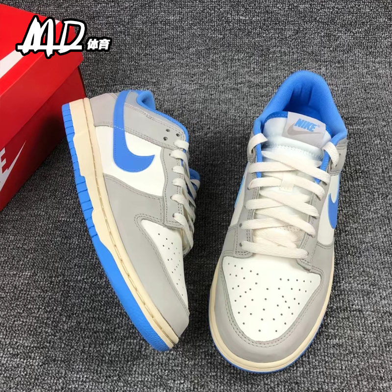 耐克NIKE Dunk SB Low灰白蓝男女低帮复古休闲运动板鞋FN7488-133-图1