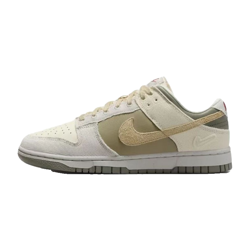 耐克 NIKE Dunk Low 米黄色女子低帮休闲复古运动板鞋 FZ4341-100 - 图3