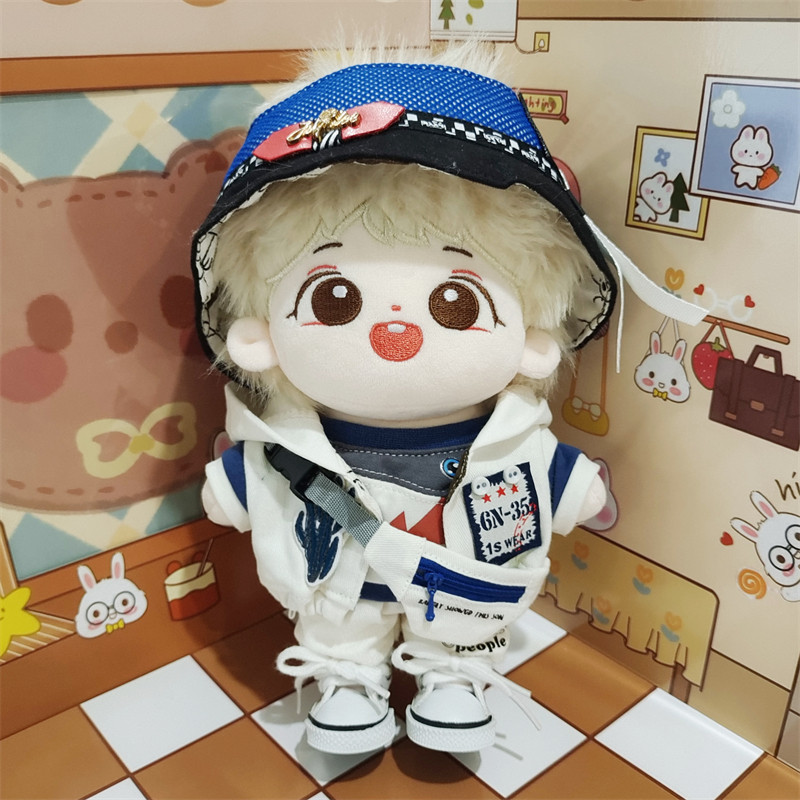 张极原创棉花娃娃甜豆几20cm明星公仔玩偶毛绒节日礼品现货玩具