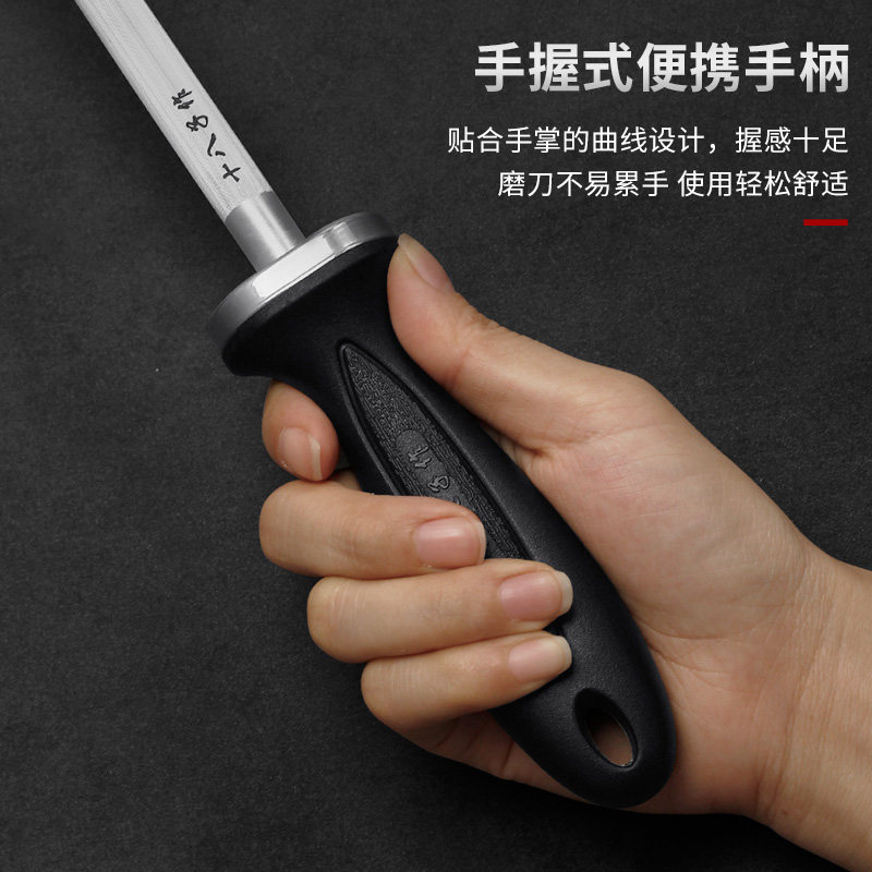 十八子作磨刀棒屠夫专用开刃工具磨刀棍磨刀石家用菜刀快速磨刀器,淘宝优惠券,粉丝福利购,淘宝优惠卷