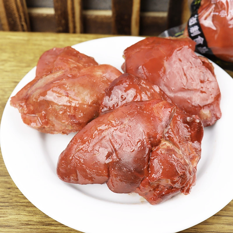 曹记味真熟鸡肝五香卤鸡肝开袋即食肉乡巴佬卤味鸡干非鸭肝整箱批-图0