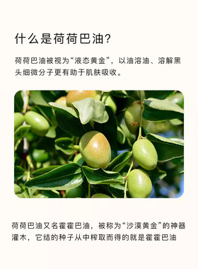 花水匠荷荷巴油去黑头深层清洁