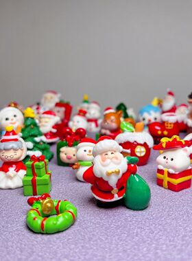 独立迷你盲袋小礼物圣诞老人奖励礼品儿童微缩雪人圣诞节盲盒新品